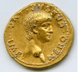 Gold Coin of the Roman Emperor, Nero, Discovered in Jerusalem